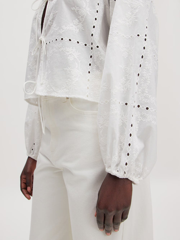 Lisanne Blouse - Optic White