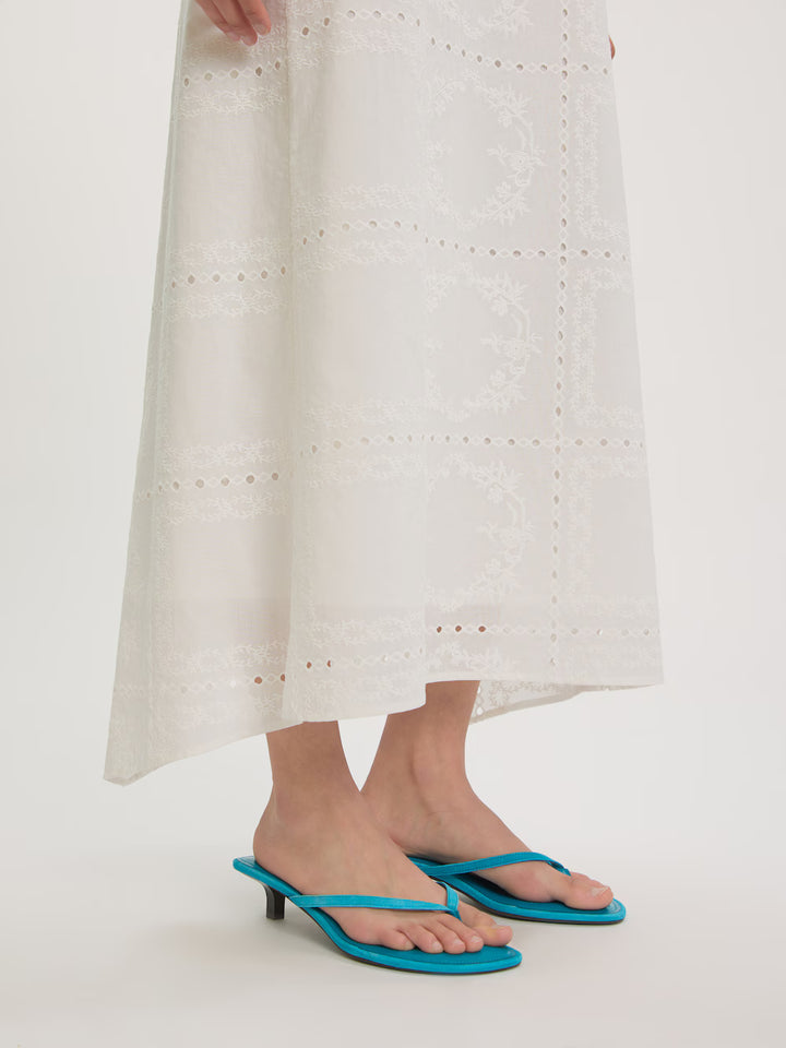 Aurelia Dress - Optic White