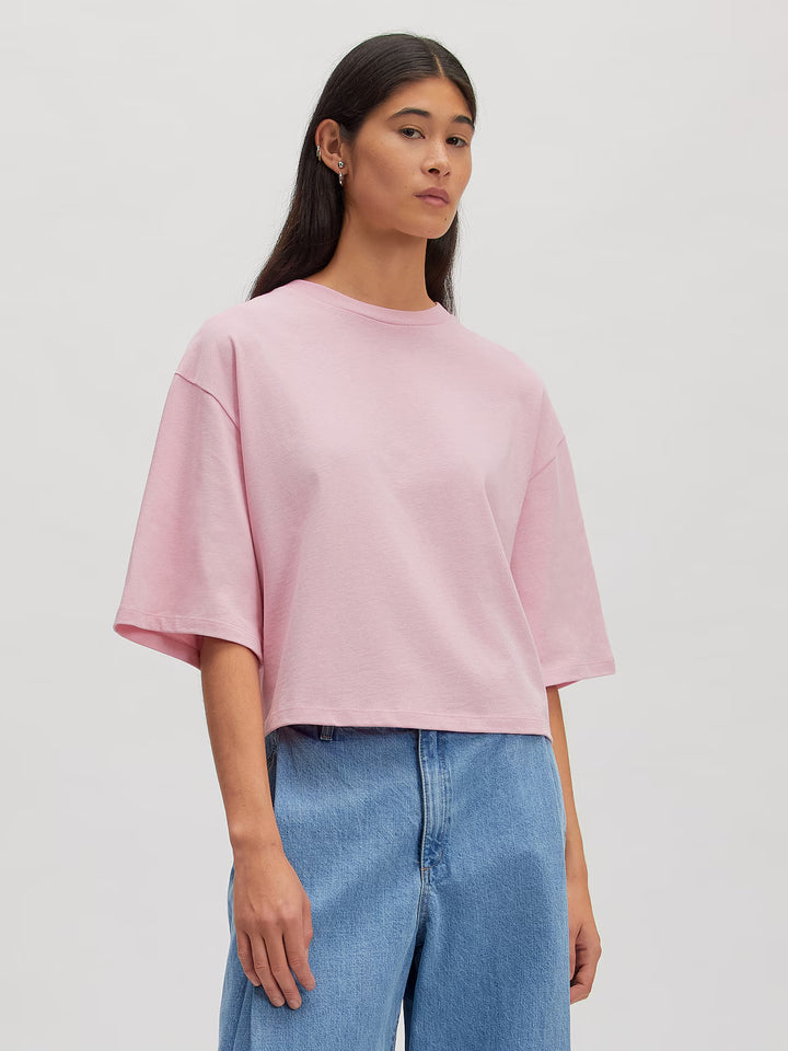Enzo Boxy T-shirt, Cameo Pink