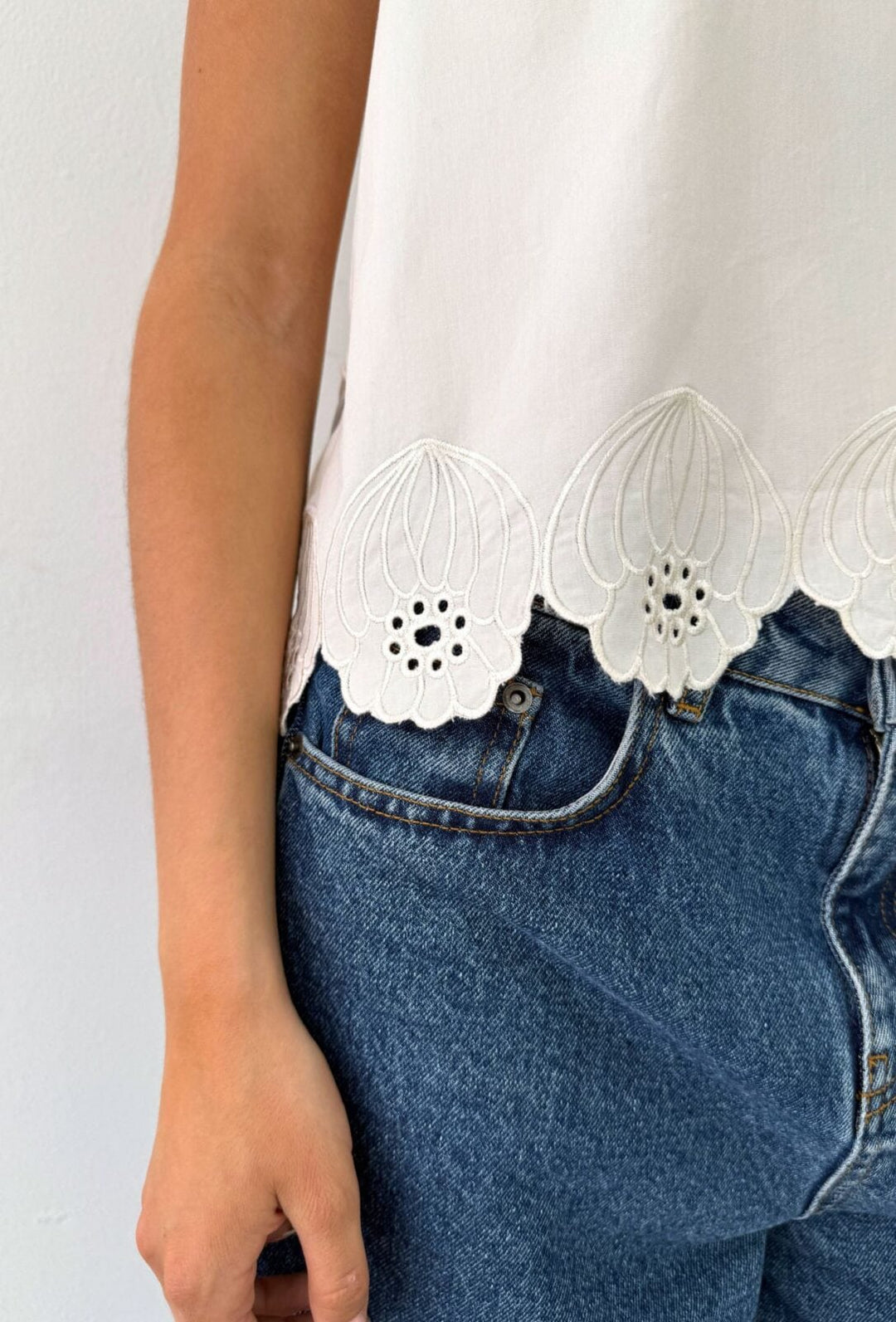 Eva Top, Off White