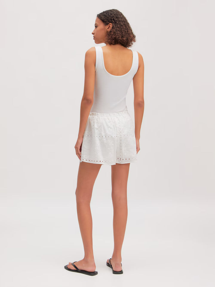 Shayan Shorts - Optic White