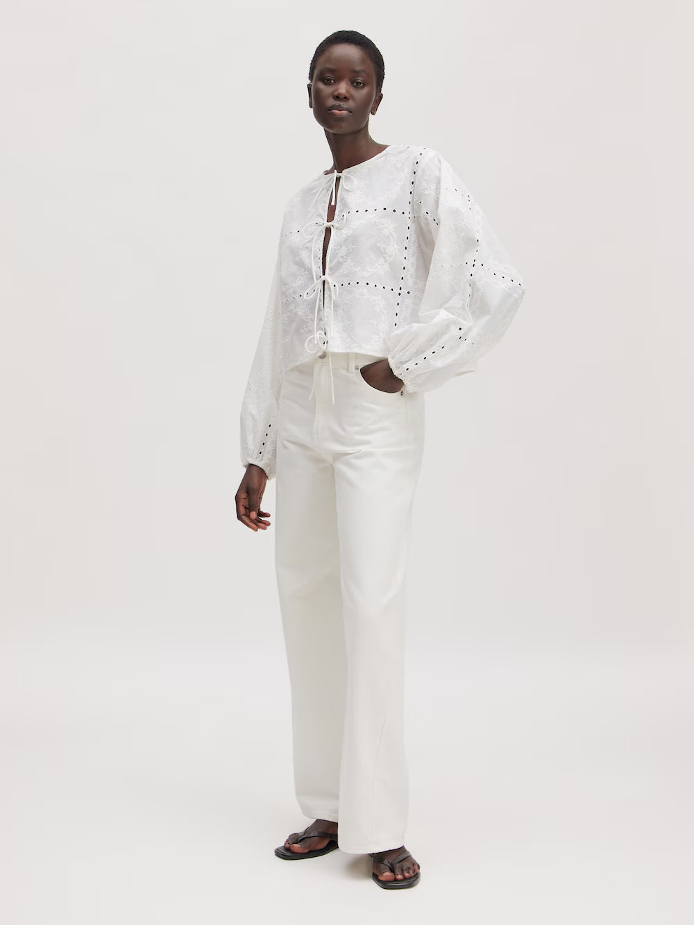 Lisanne Blouse - Optic White
