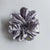 Silk Mega Scrunchie, Silver Grey