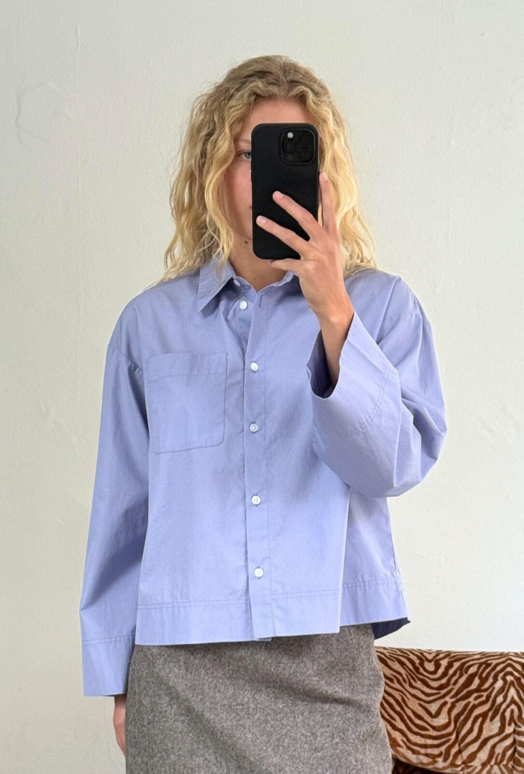 Hong Shirt - Lilac / FORPÖNTUN