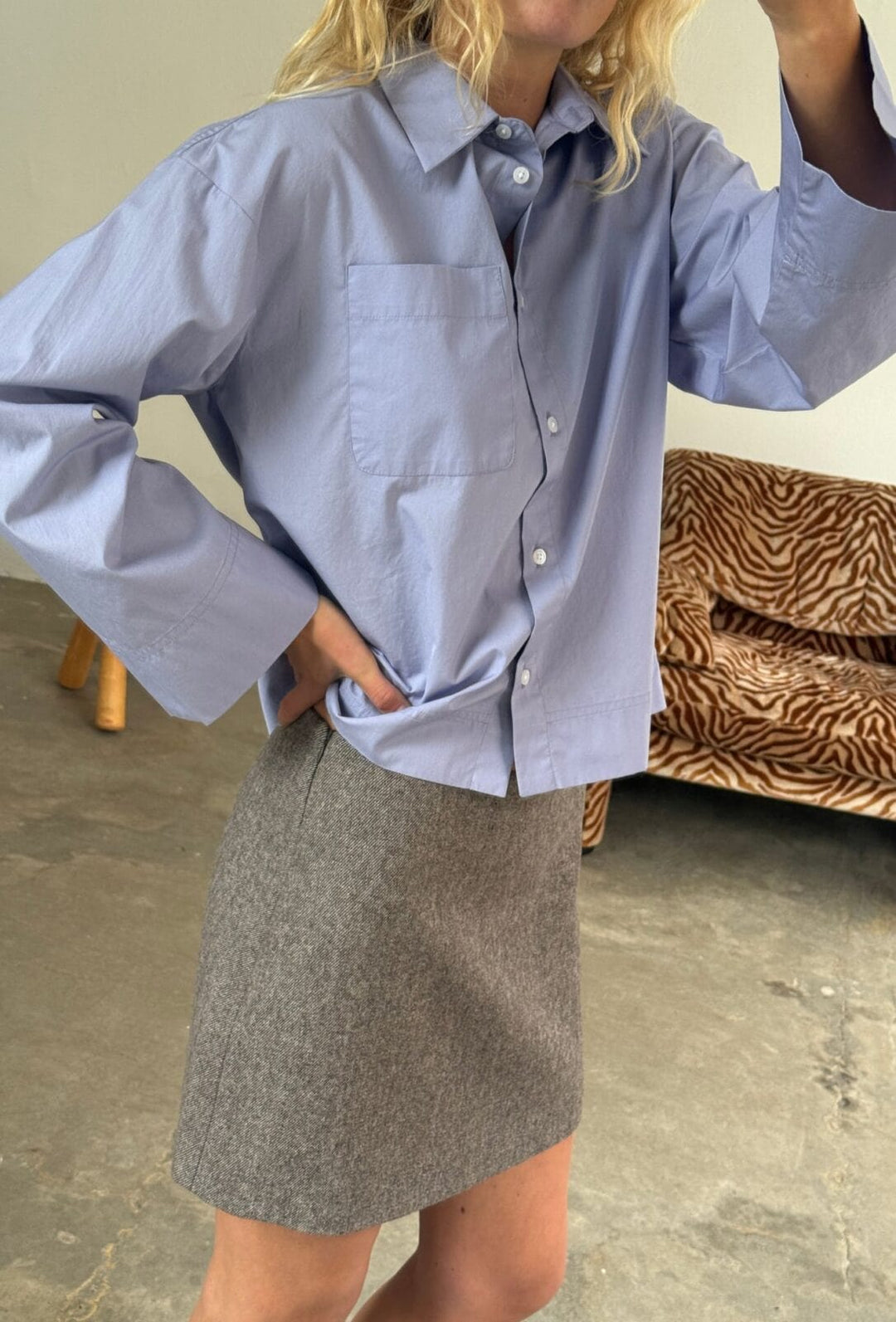 Hong Shirt - Lilac / FORPÖNTUN