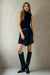 Kerani Wrap Skirt, Black