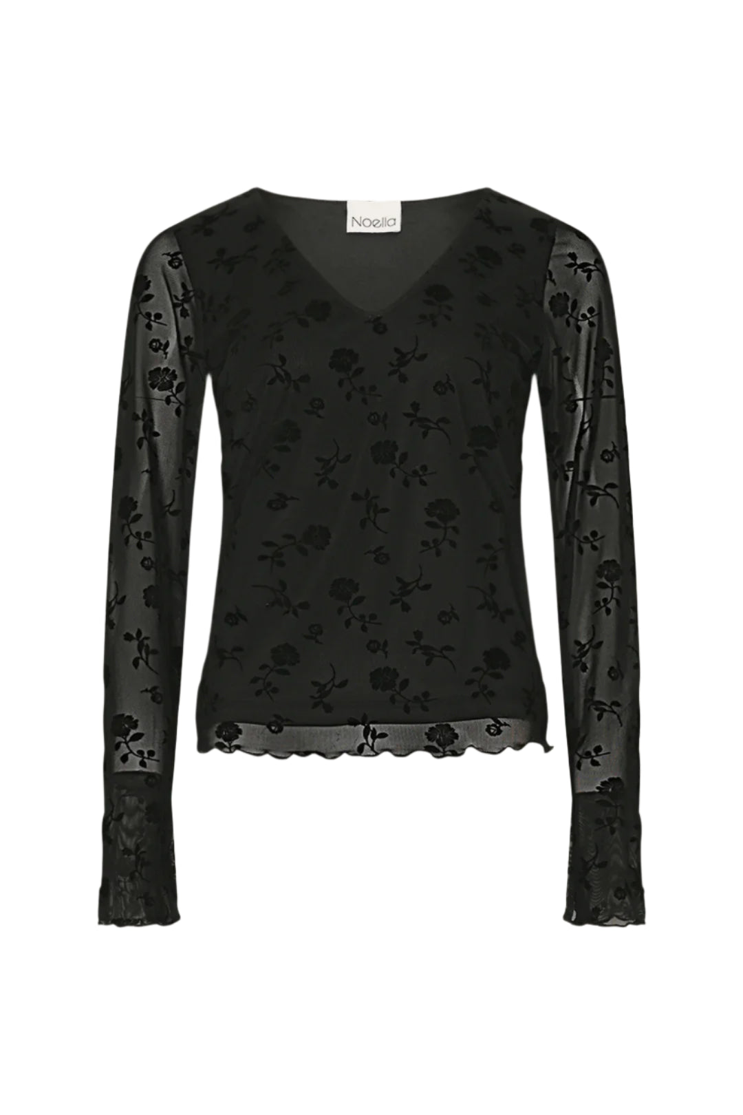 Lucille top, Black Print