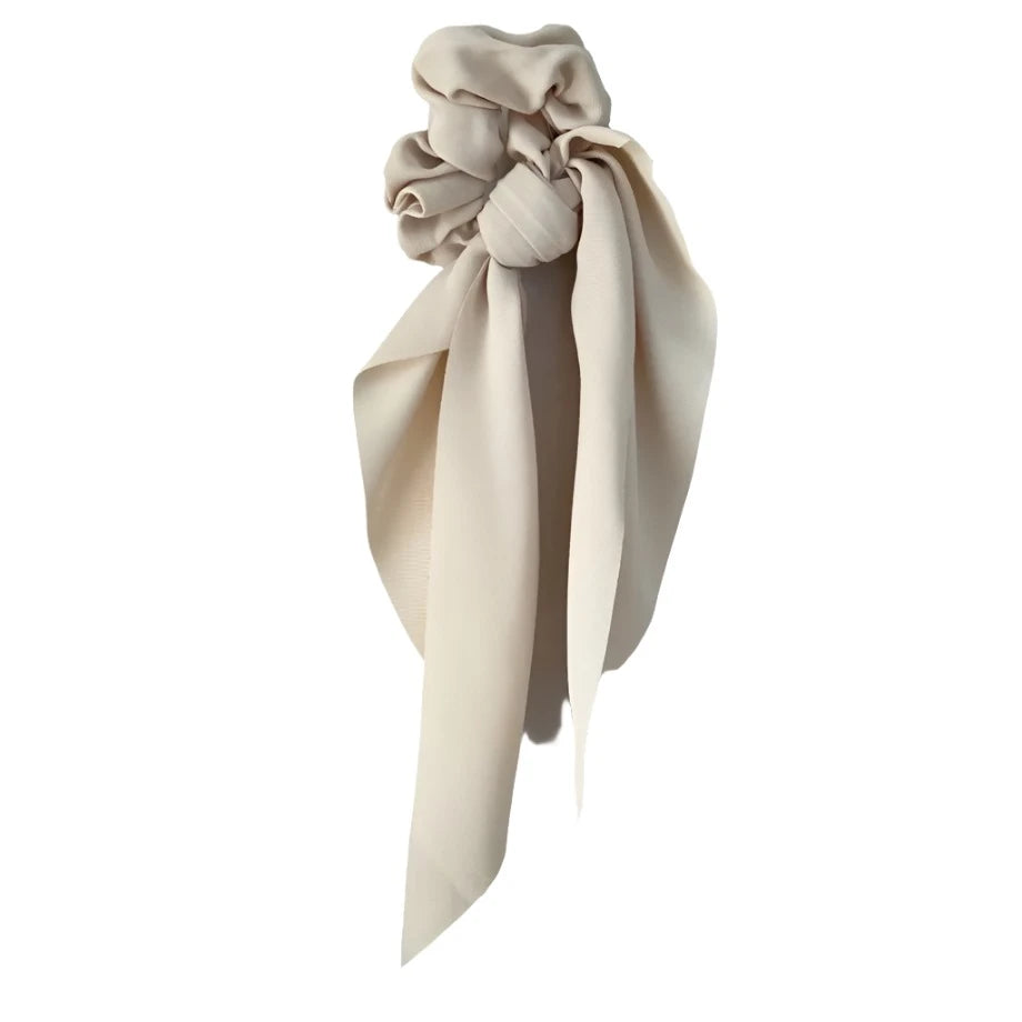 Merle Cloth Scrunchie, Beige (Copy)