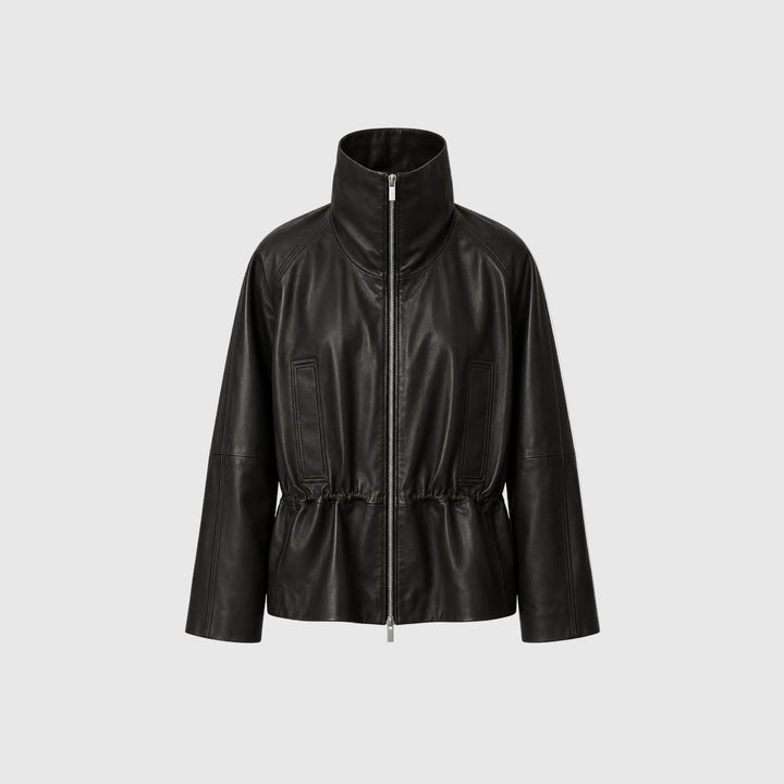 Oscar Leather Jacket - Black