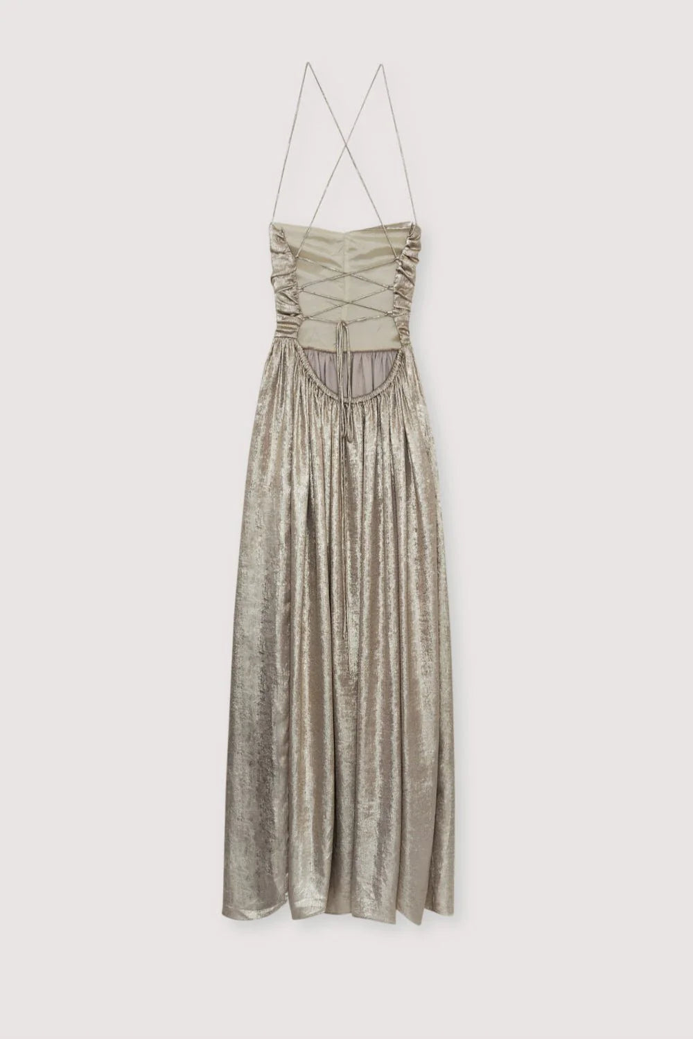 Saffron Woman Dress, Gold