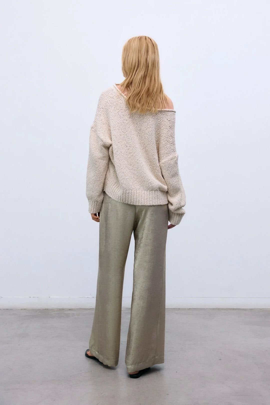 Saffron Woman Pant, Gold