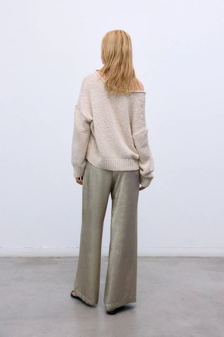 Saffron Woman Pant, Gold