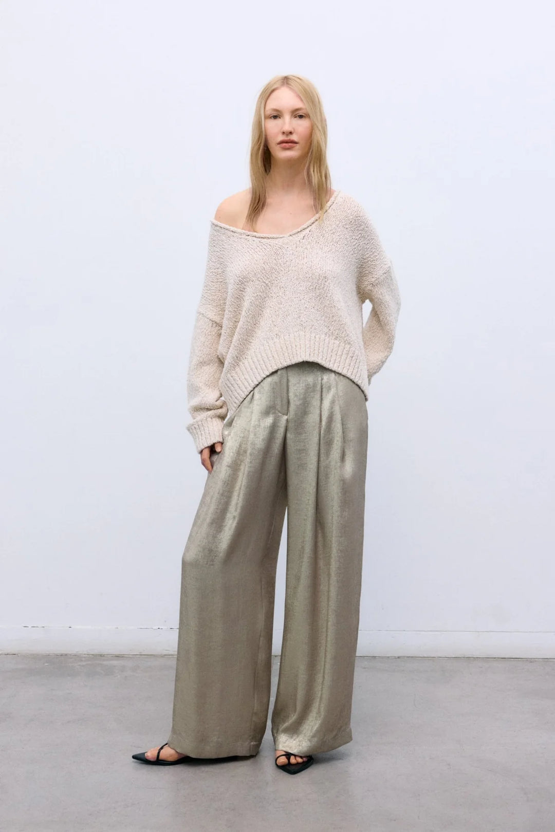 Saffron Woman Pant, Gold