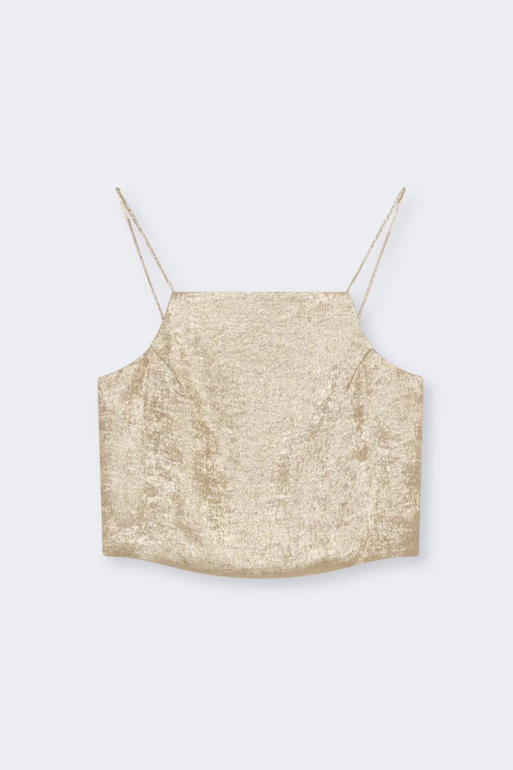 Saffron Woman Top, Gold