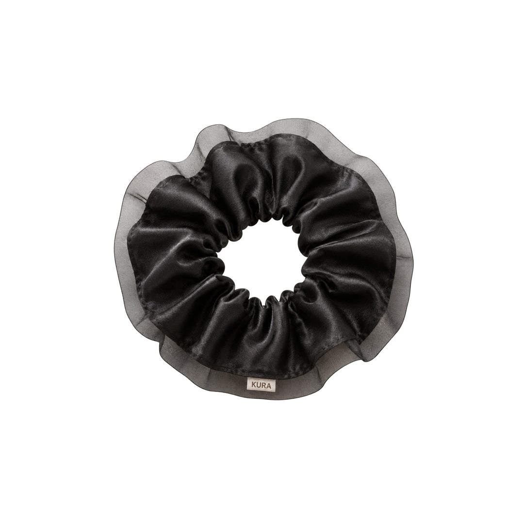 KÚRA Scrunchie, Black
