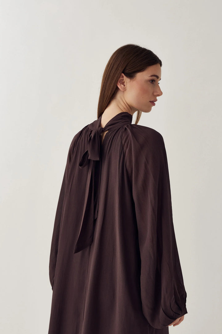 Lorenia Dress, Brown