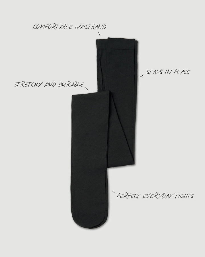 Olivia Premium Tights - Black