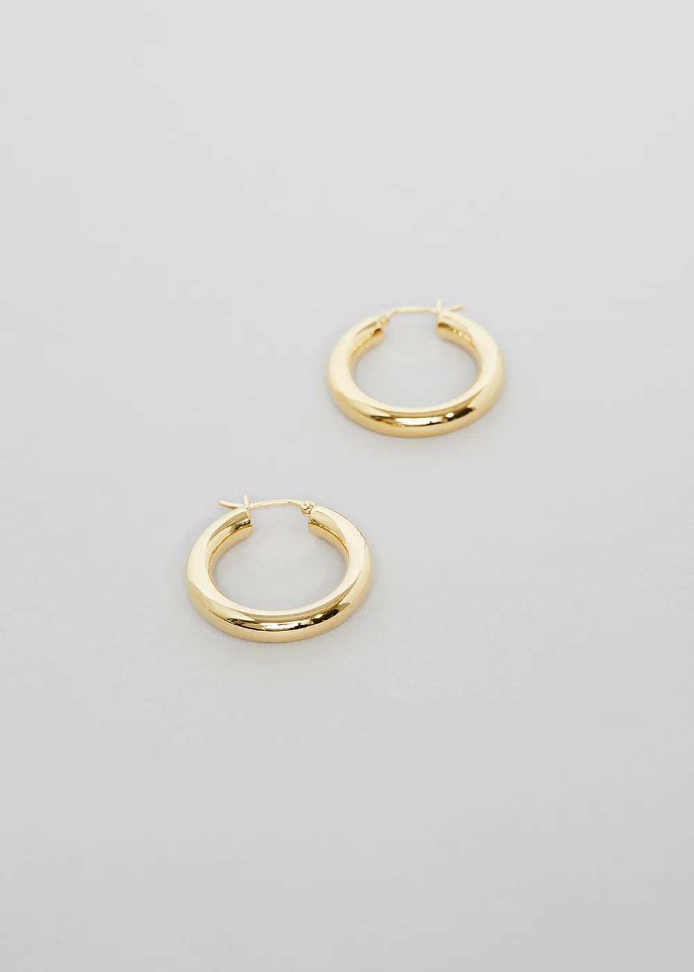 Chubby Hoop III GoldPleated