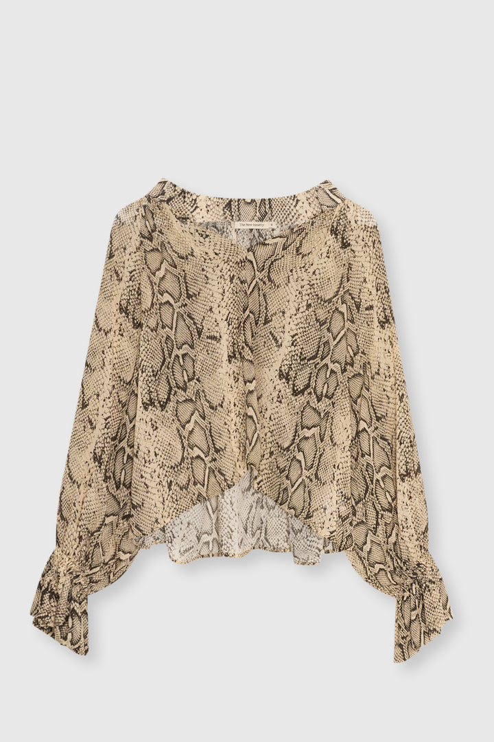 Isley Woman Blouse - Snake