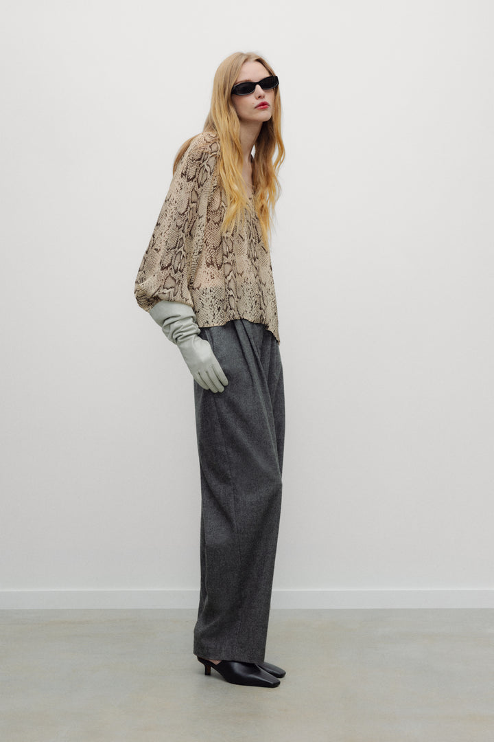 Isley Woman Blouse - Snake