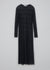 Shirred Dress, Black
