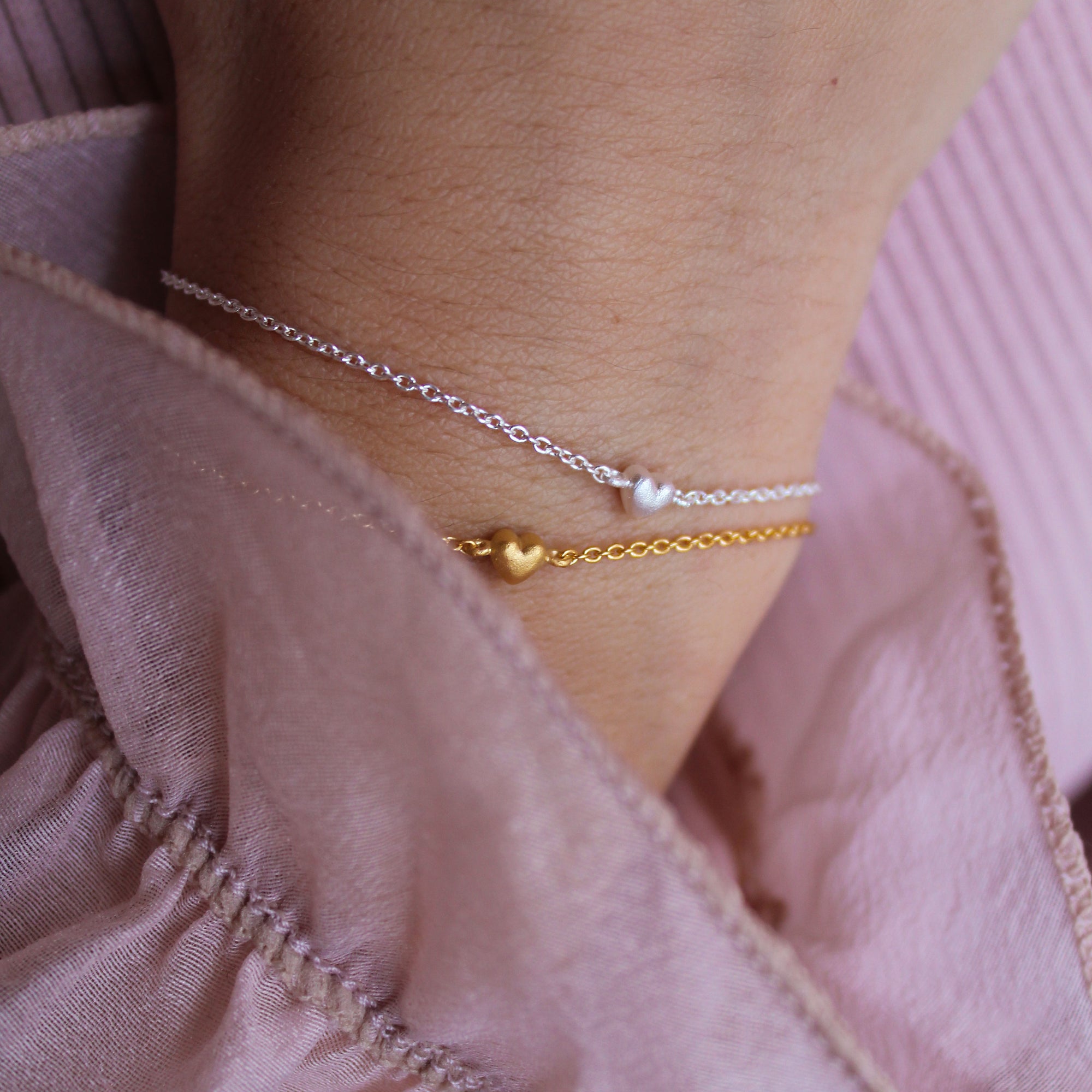 Bracelet, Little Love, Silver