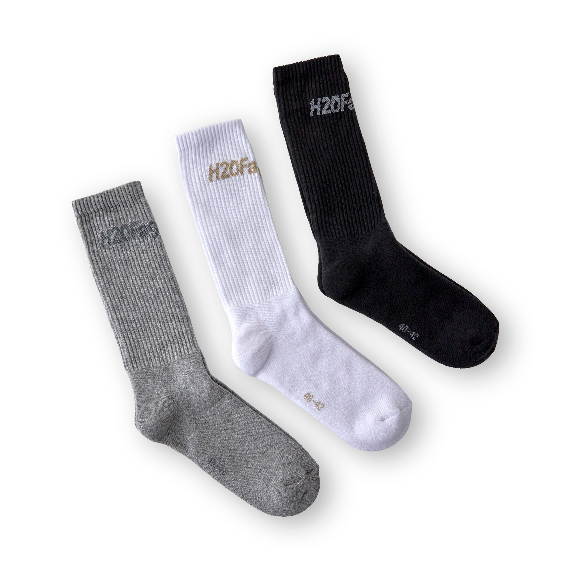 Suck Socks, Black+White+Grey